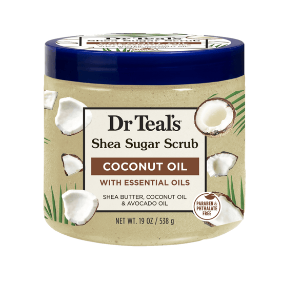 Dr Teals Scrub Coconut Oil 19 OZ