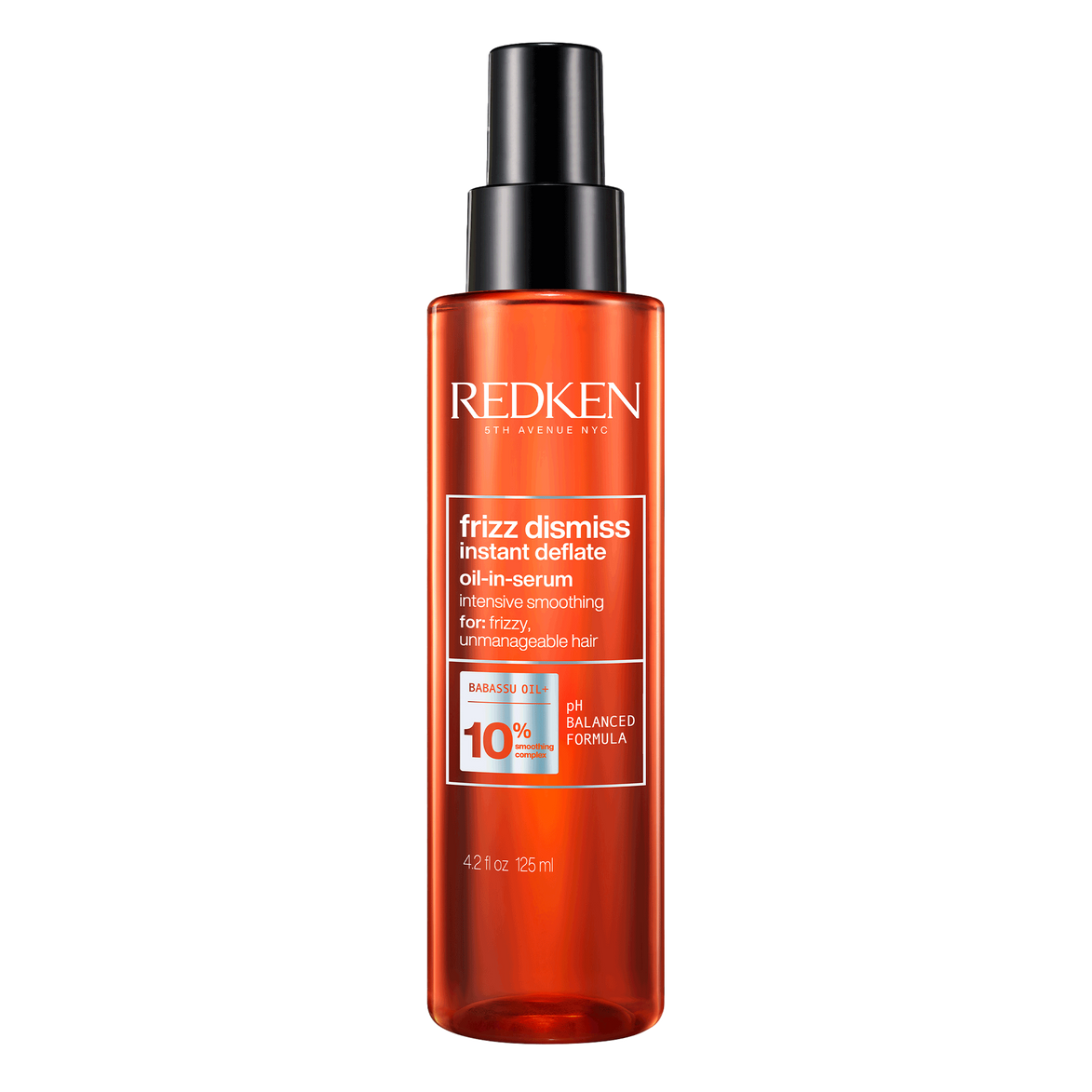Redken Frizz Dismiss Instant Deflate Nourishing Oil Serum for Unruly and Frizzy Hair 125 Ml