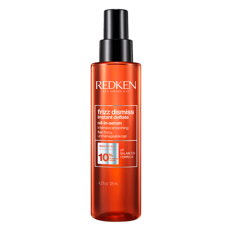 Redken Frizz Dismiss Instant Deflate Nourishing Oil Serum for Unruly and Frizzy Hair 125 Ml