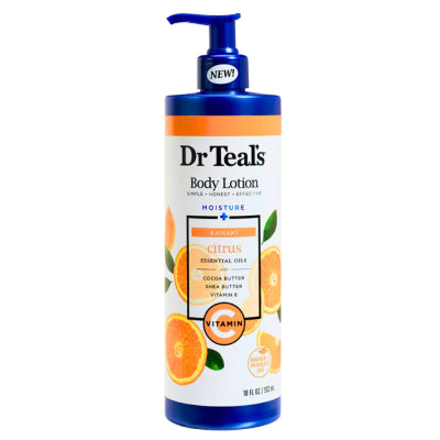 Dr Teals Body Lotion Citrus Vitamin C 18 oz