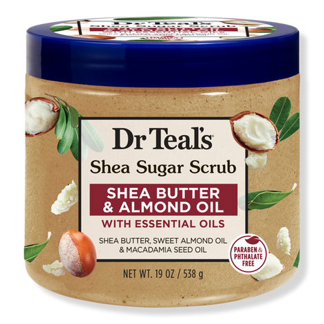 Dr Teals Shea Butter and almond oil Scrub 19 OZ