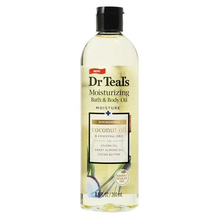 Dr Teals Bath and Body Oil coconut oil 8oz