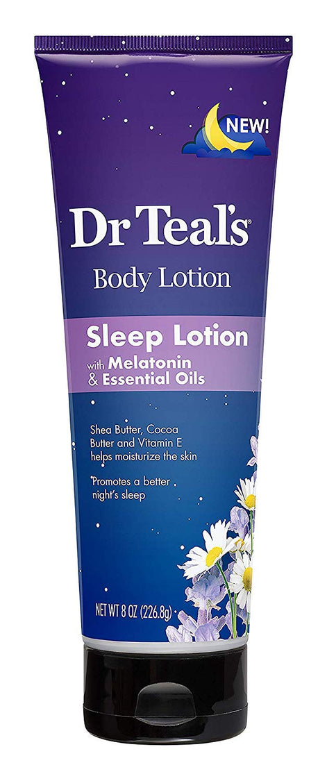 Dr Teals Boby Lotion Sleep Blend with Melatonine 8 OZ