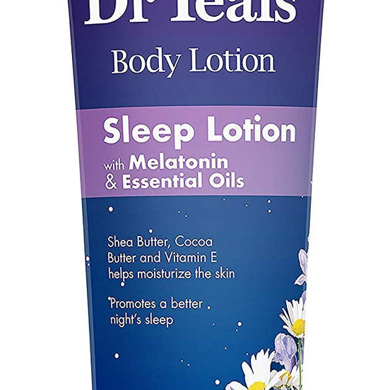 Dr Teals Boby Lotion Sleep Blend with Melatonine 8 OZ