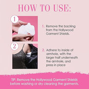 Hollywood Garment Shields - Escudo Anti sudor de axilas x10und.