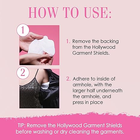 Hollywood Garment Shields - Escudo Anti sudor de axilas x10und.