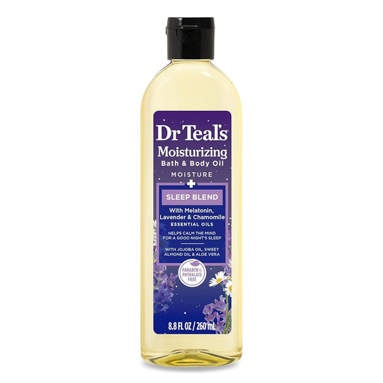 Dr Teals Bath and Body Oil with Melatonin 8 oz