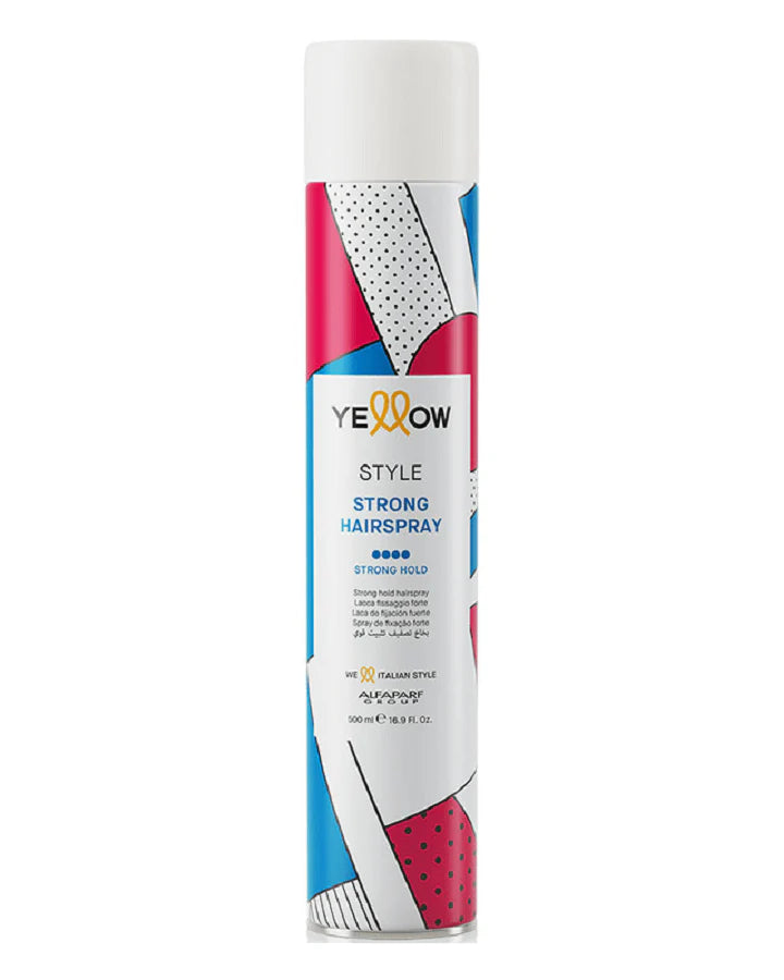 Yellow Style Strong Hairspray 500ml