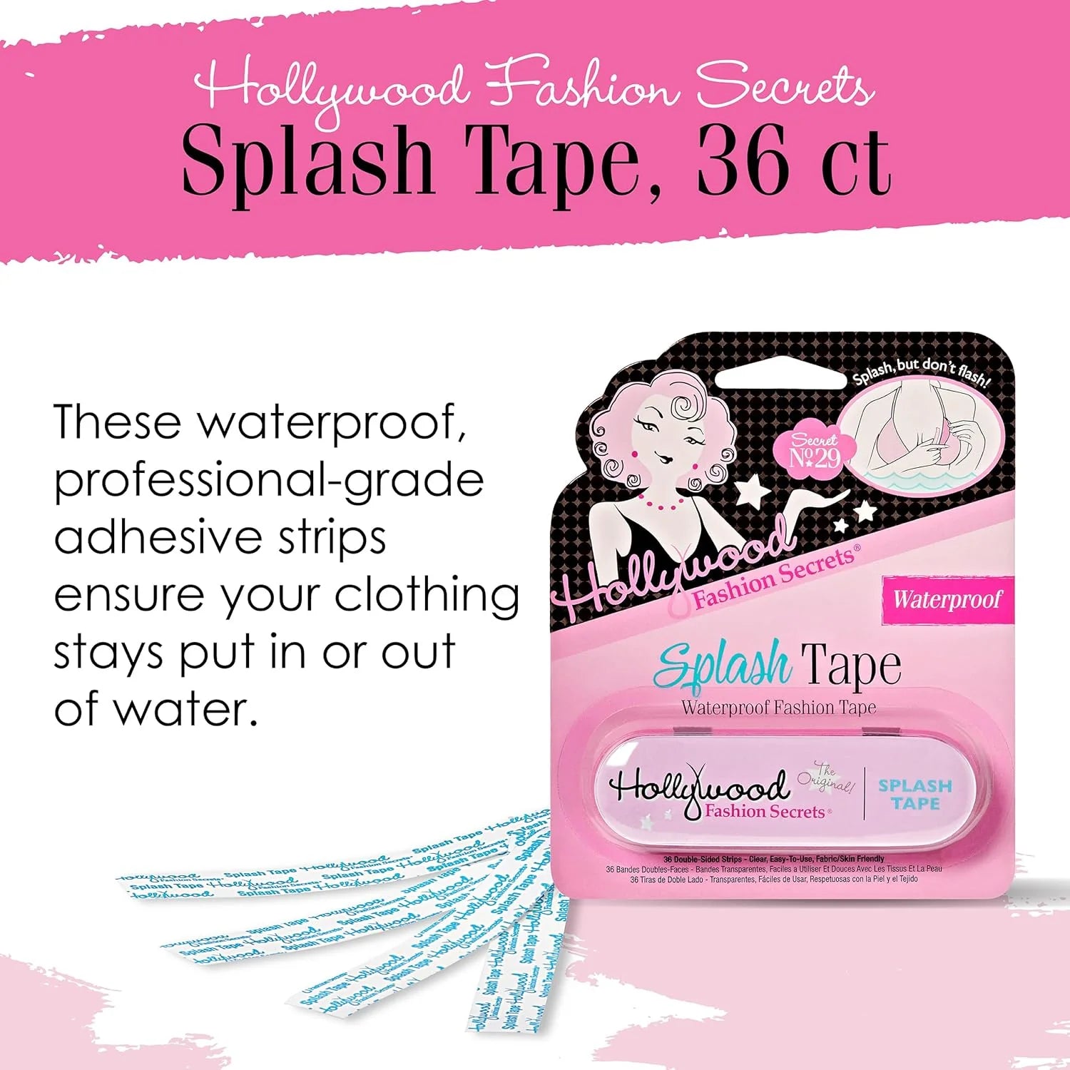 Hollywood Splash Fashion Tape
