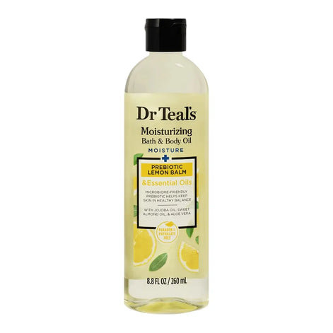 Dr Teals Prebiotic Lemon Balm - Aceite Corporal 260ml