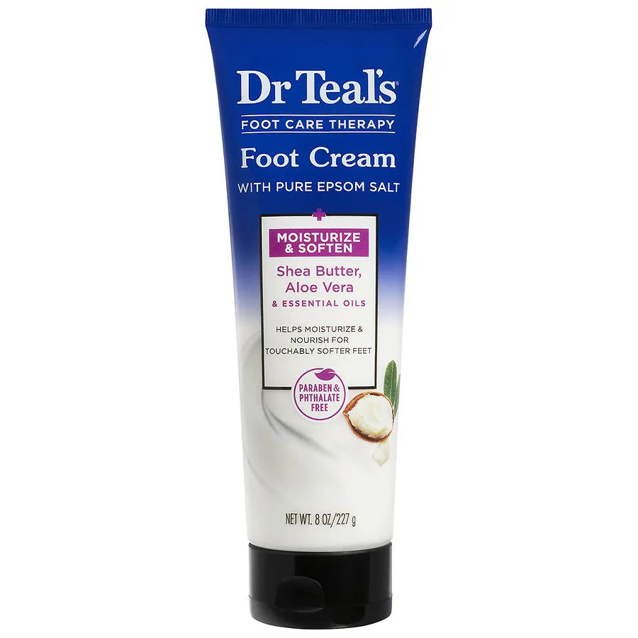 Dr Teals Foot Cream Shea Butter y Aloe Vera 8oz