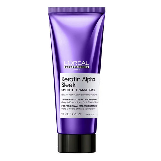 Loreal Keratin Alpha Sleek Smooth Transformer 200ml