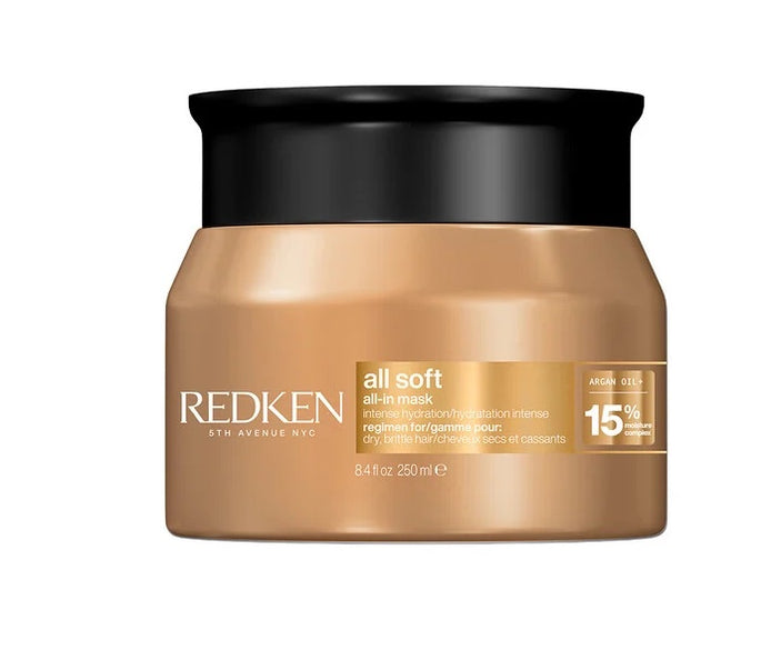 Redken All Soft All-In Mask with Argan Oil 250ml