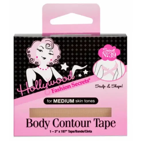 Hollywood Body Contour Tape - Medium color