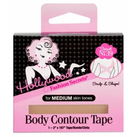 Hollywood Body Contour Tape - Medium color