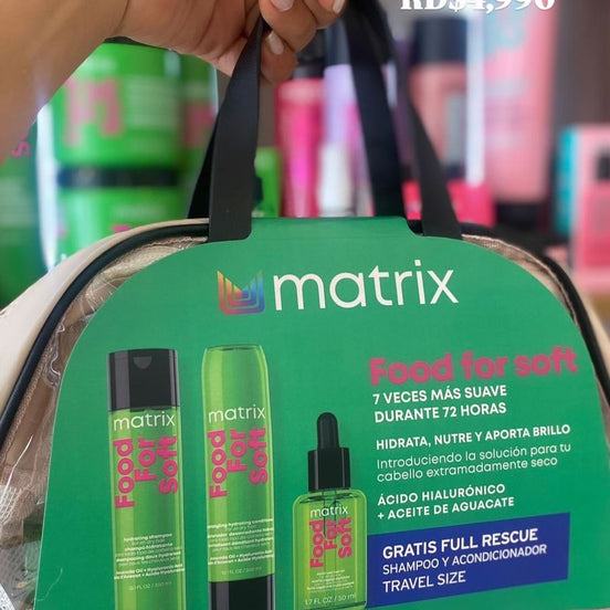 Matrix Food For Soft Kit + Full Rescue travel size