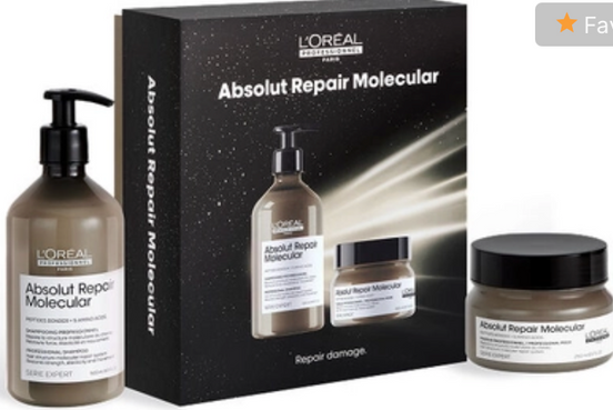 Loreal Absolut Repair Molecular Set Holiday
