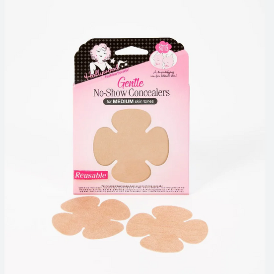 Hollywood No-Show Concealers Petals for medium skin tones - reusable