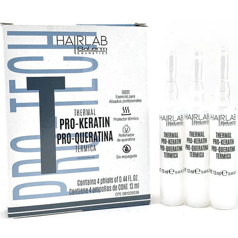 Salerm Pro - Keratina termica ampollas 4 und