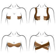 Hollywood Body Contour Tape - Medium color