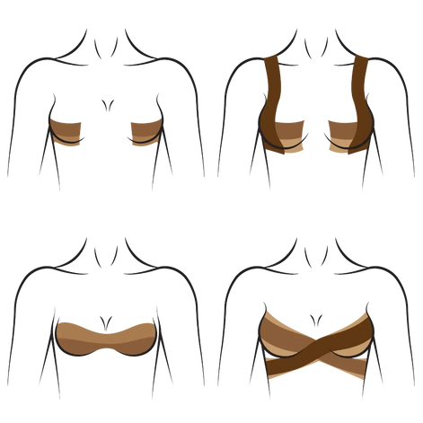 Hollywood Body Contour Tape - Light color