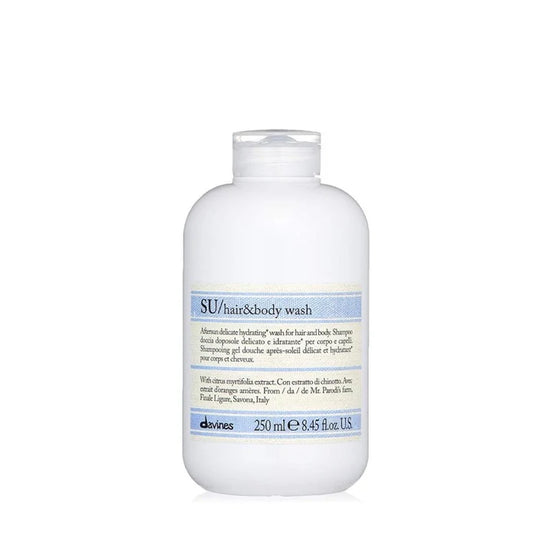 Davines SU Hair&Body Wash 2-in-1 Shower Gel and Shampoo 250 Ml