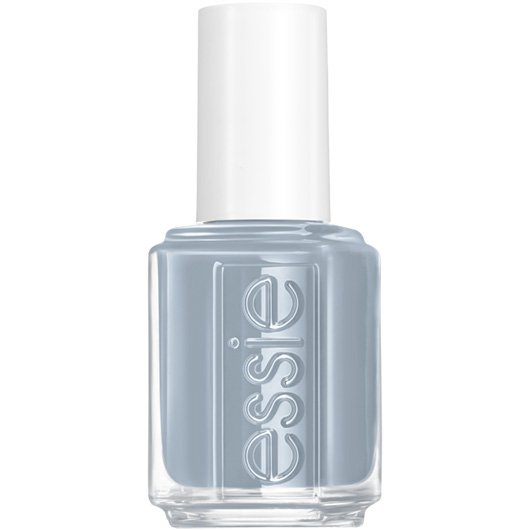 Essie mooning - light blue gray nail polish & nail color