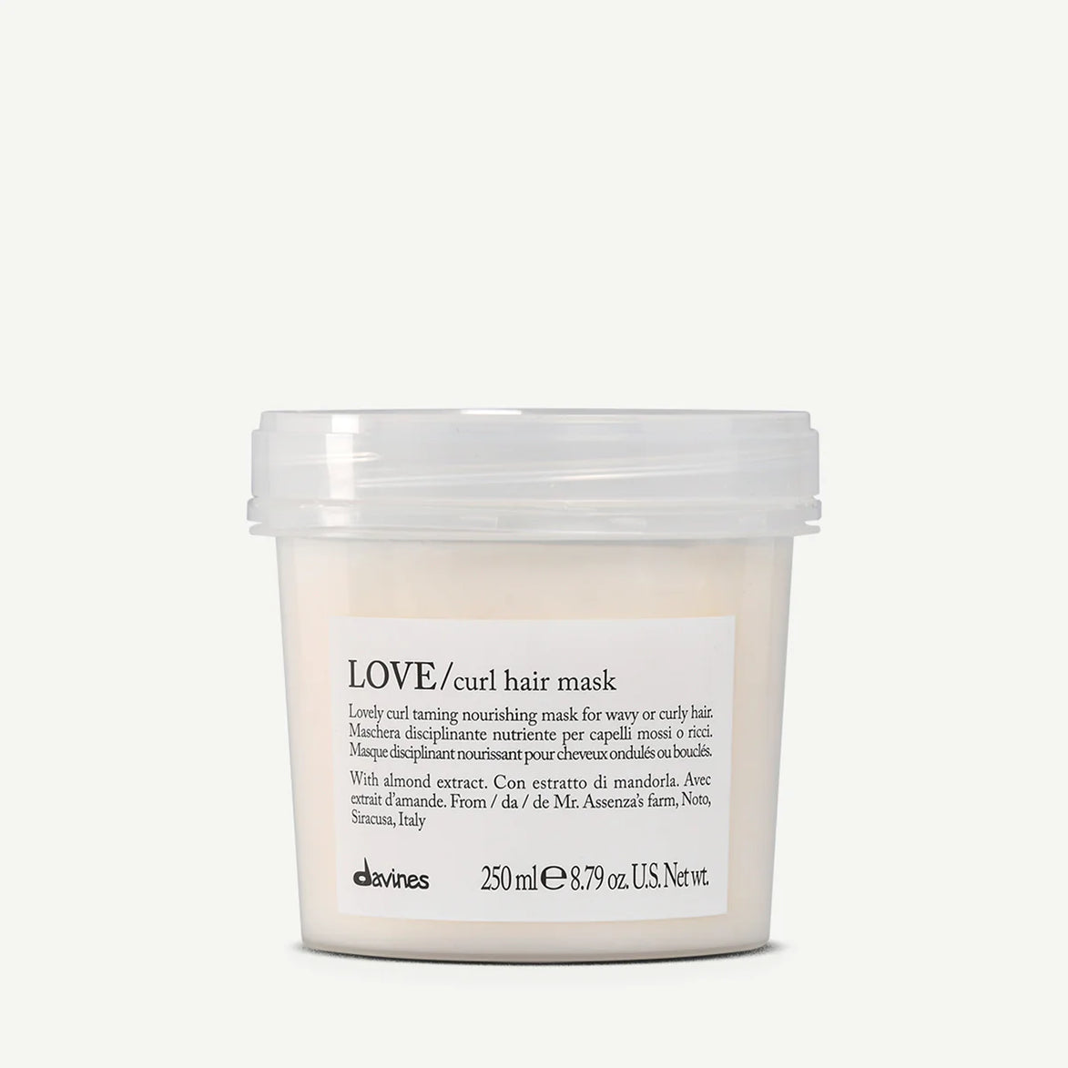 Davines Love Curl hair mask
