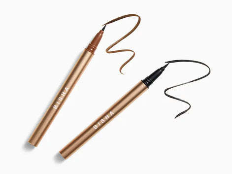 BISHA Essential Eye Designer Duo Set in Downtown Black & Uptown Brown