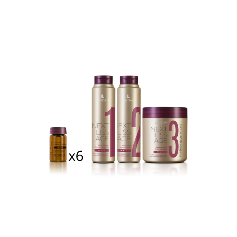 Lendan Next Liss Age Pack Alisado Profesional