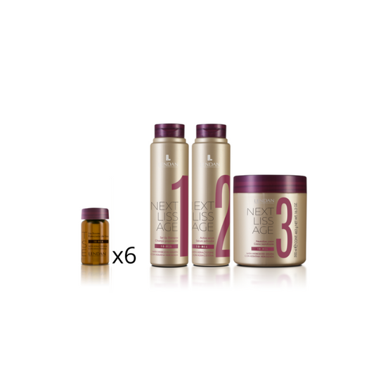 Lendan Next Liss Age Pack Alisado Profesional