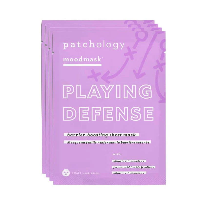 Patchology Playing Defense Barrier-Boosting Sheet Mask (4 mask)