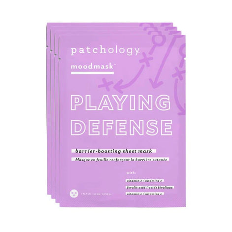 Patchology Playing Defense Barrier-Boosting Sheet Mask (4 mask)