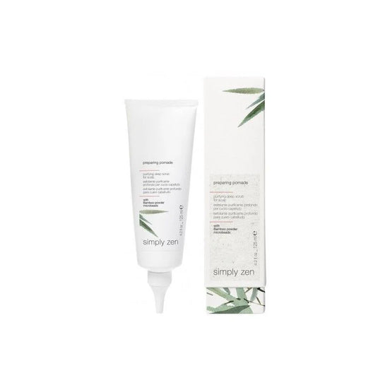 Simply Zen Preparing Pomade Cleansing Exfoliating Paste for Scalp 125 Ml