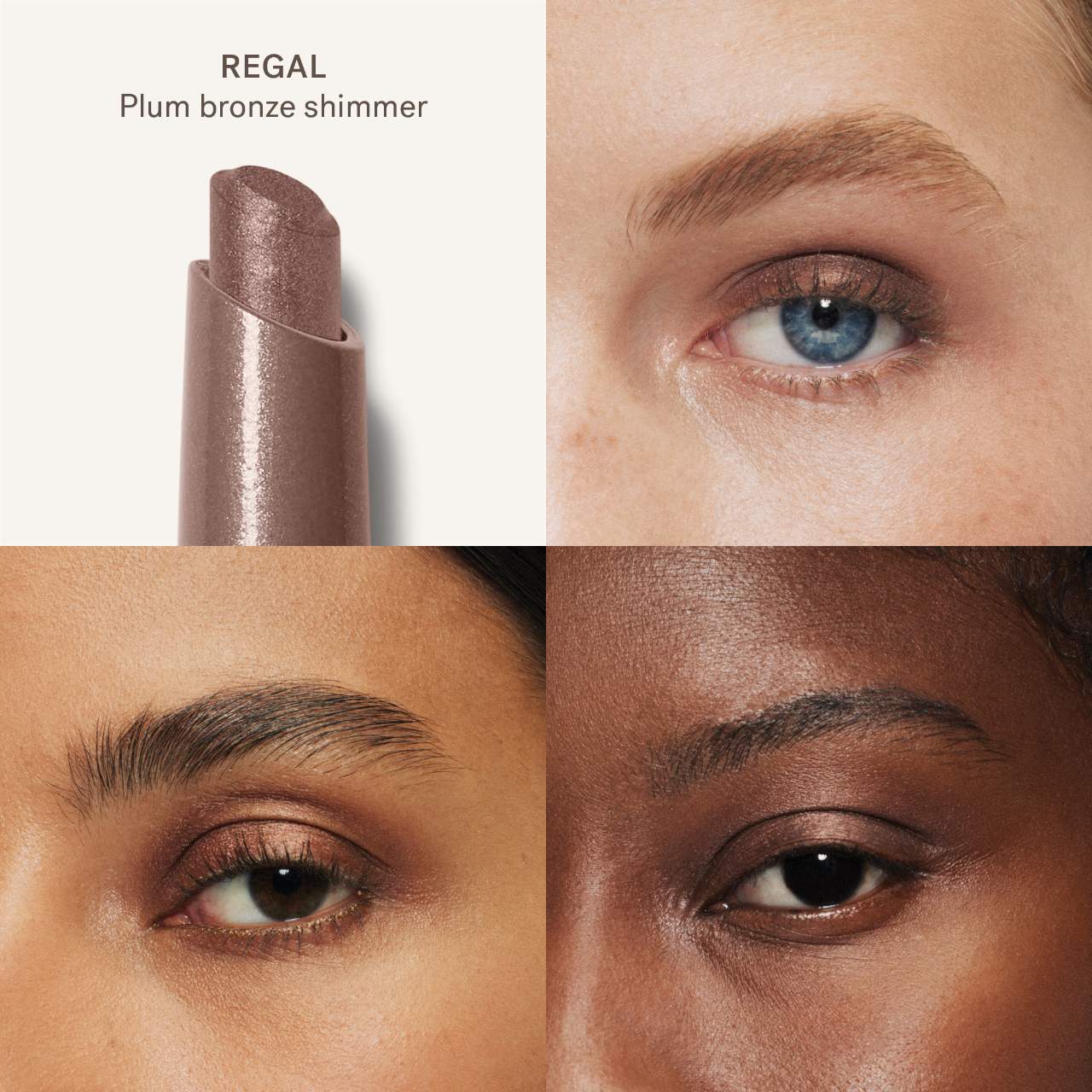 ILIA Beauty Eye Stylus Shadow Stick - Regal - shimmer plum bronze