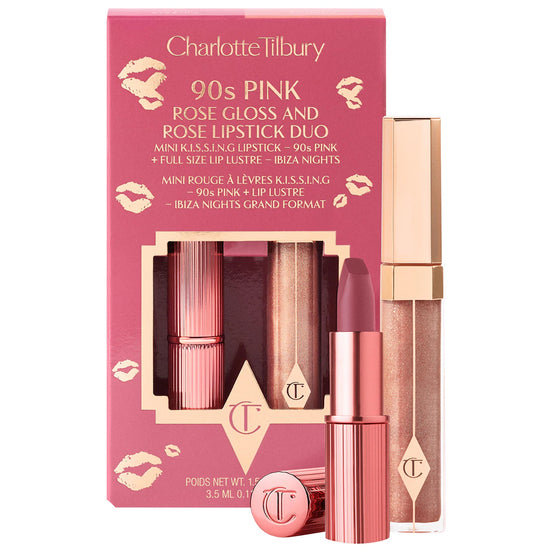 Charlotte Tilbury  K.I.S.S.I.N.G Lipstick and Lip Gloss Duos