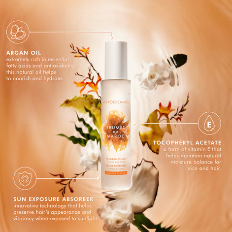 Moroccanoil Ambiance de Plage Hair & Body Body Fragrance Mist with Gardenia Petal & Coconut  134 | Ask a question|