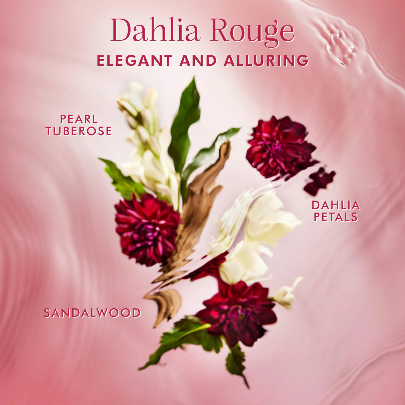 Moroccanoil  Dahlia Rouge Hair & Body Fragrance Mist with Dahlia Petal & Pearl Tuberose