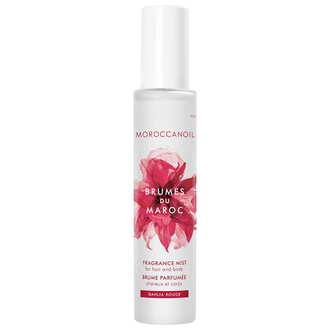 Moroccanoil  Dahlia Rouge Hair & Body Fragrance Mist with Dahlia Petal & Pearl Tuberose