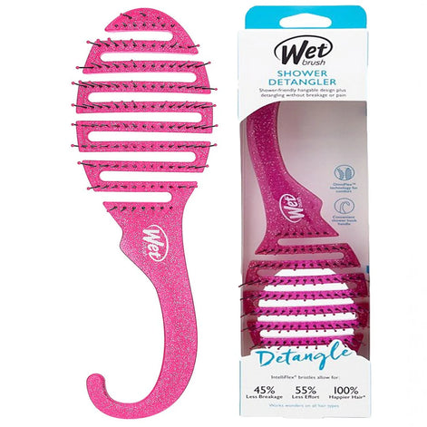 Wet Brush Shower Detangler Pink