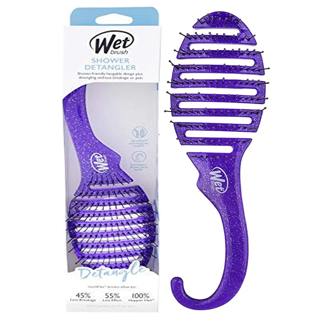 Wet Brush Shower Detangler Purple